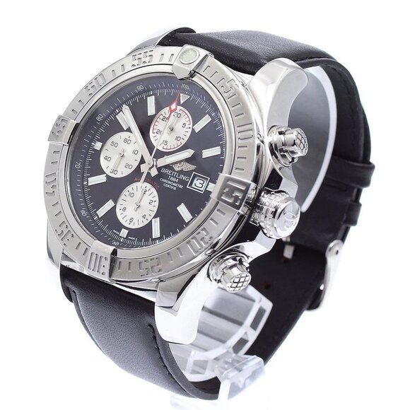 BREITLING Super Avenger II A13371 Date Chronograph Automatic Men's